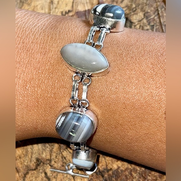 Owyhee Opal Bracelet 6” - 7 1/2” - Picture 2 of 7